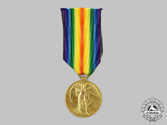 Canada, Cef. A First War Victory Medal, 2Nd Canadian Pioneer Battalion, Died Of Wounds