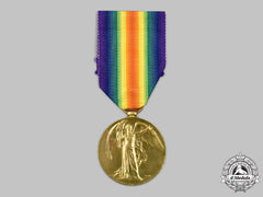 United Kingdom. A Victory Medal, To Sgt. Broadbent, Rigger With The Royal Flying Corps