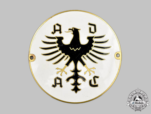 germany,_federal_republic._a_general_german_automobile_club_member’s_plaque,_by_e._ferdinand_wiedmann_m21__mnc1349_1