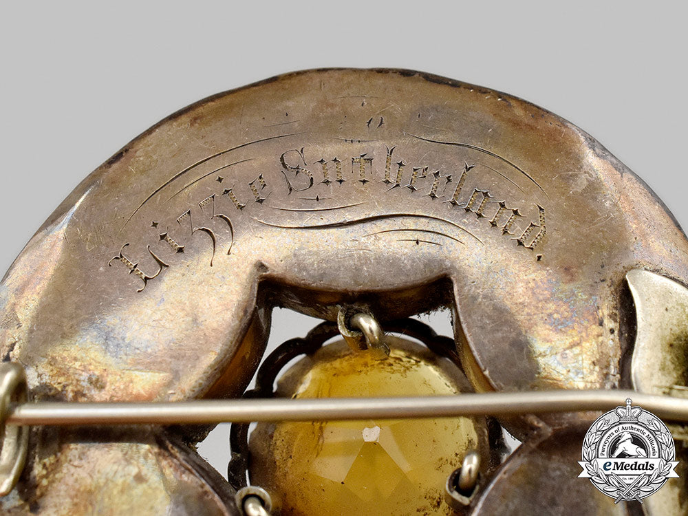 jewellery._a_victorian_era_brooch_and_silver_chatelaine_coin_purse,_c.1867_m21__mnc1691