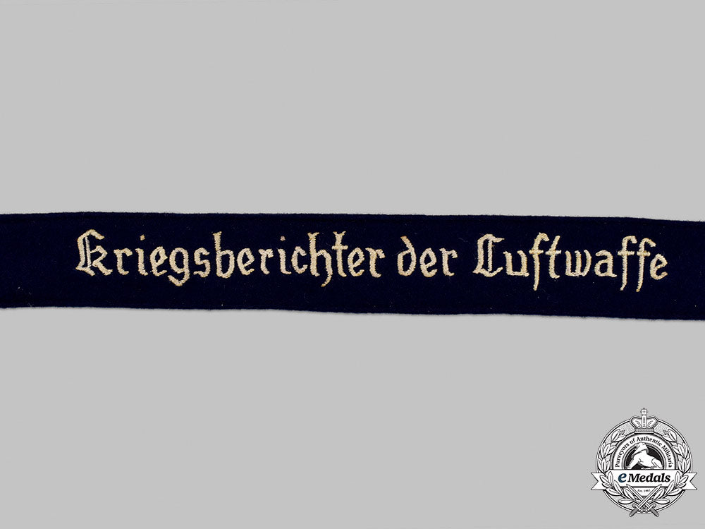 germany,_luftwaffe._a_luftwaffe_war_correspondent_enlisted_personnel_cuff_title_m21__mnc2145_1