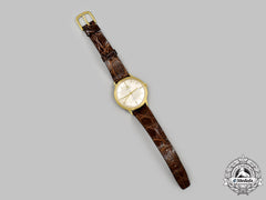 Switzerland. A Vintage Yellow Gold Jaeger-Lecoultre Watch, C.1965
