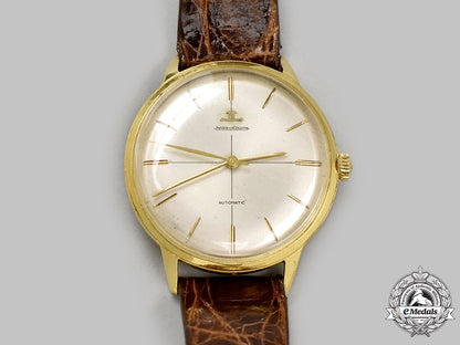 Switzerland. A Vintage Yellow Gold Jaeger-Lecoultre Watch, C.1965 eMedals Switzerland. A Vintage Yellow Gold Jaeger-Lecoultre Watch, C.1965 eMedals