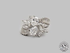 Jewellery. A Platinum & Diamond Ring