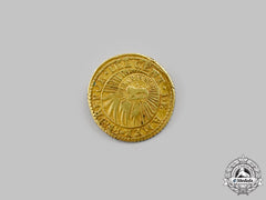 Costa Rica. A ½ Escudo Coin, 1848