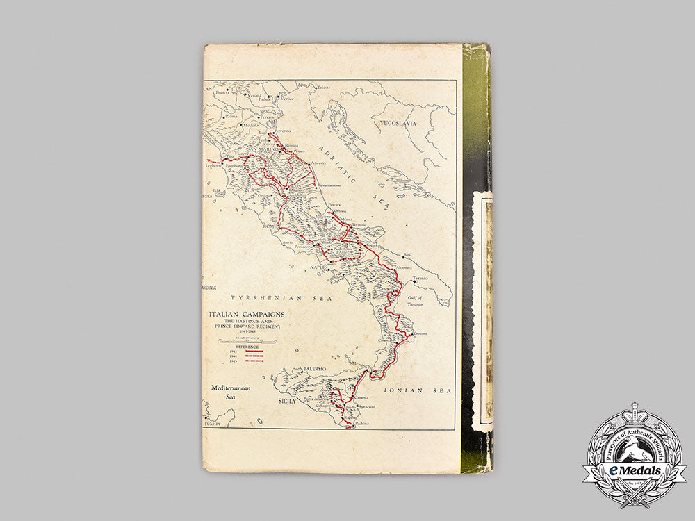 canada._the_regiment(_the_hastings_and_prince_edward_regiment)_by_farley_mowat,_first_edition_m21__mnc4239