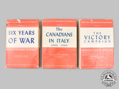 Canada. Official History Of The Canadian Army In The Second World War, Three Volume Set