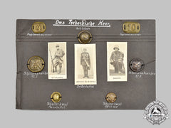 Germany, Third Reich. A Unique Wehrmacht Album Assembly Of Czechoslovakian Army Buttons