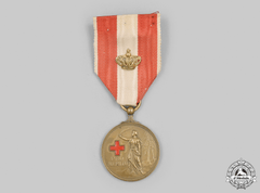 Netherlands, Kingdom. A Medal Of Merit Of The Red Cross, Ii Class Bronze Grade, C.1945