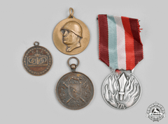 Italy, Kingdom. A Lot Of Four Medals