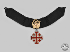 Vatican. An Order Of The Holy Sepulchre Of Jerusalem, Ii Class Commander For Gentleman With Trophy Of Arms, C.1930