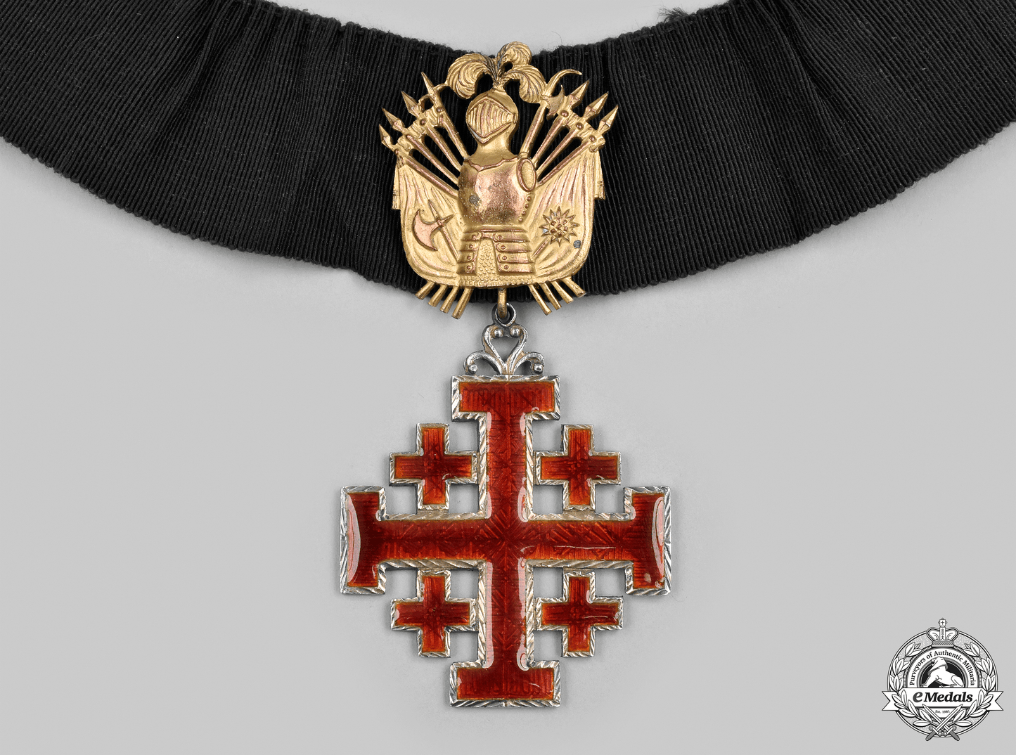 vatican._an_order_of_the_holy_sepulchre_of_jerusalem,_ii_class_commander_for_gentleman_with_trophy_of_arms,_c.1930_m21_mnc3503_1