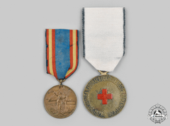 Romania, Kingdom. Two Medals
