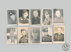 Germany, Wehrmacht. A Mixed Lot Of Heer & Luftwaffe Studio Portraits