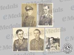 Germany, Heer. A Lot Of Wartime Studio Portraits