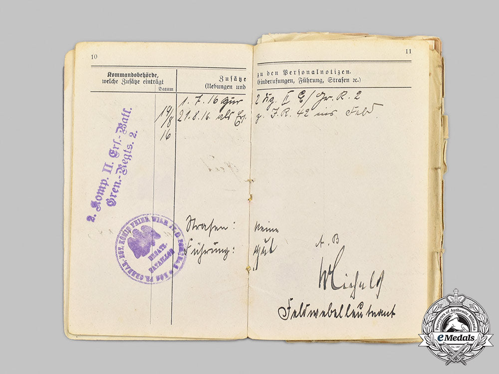 germany,_imperial._a_lot_of_first_world_war_militärpäße_and_award_documents_m21_mnc5233_1