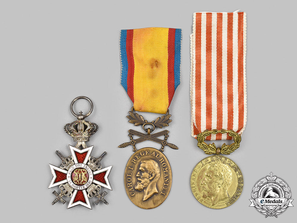 romania,_kingdom._three_awards_m21_mnc5381