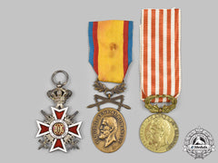 Romania, Kingdom. Three Awards