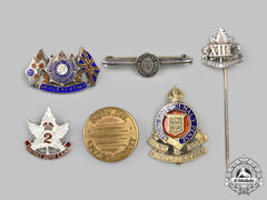 Canada. Six First And Second War Items