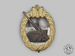 Germany, Kriegsmarine. A Coastal Artillery War Badge, By Schwerin & Sohn