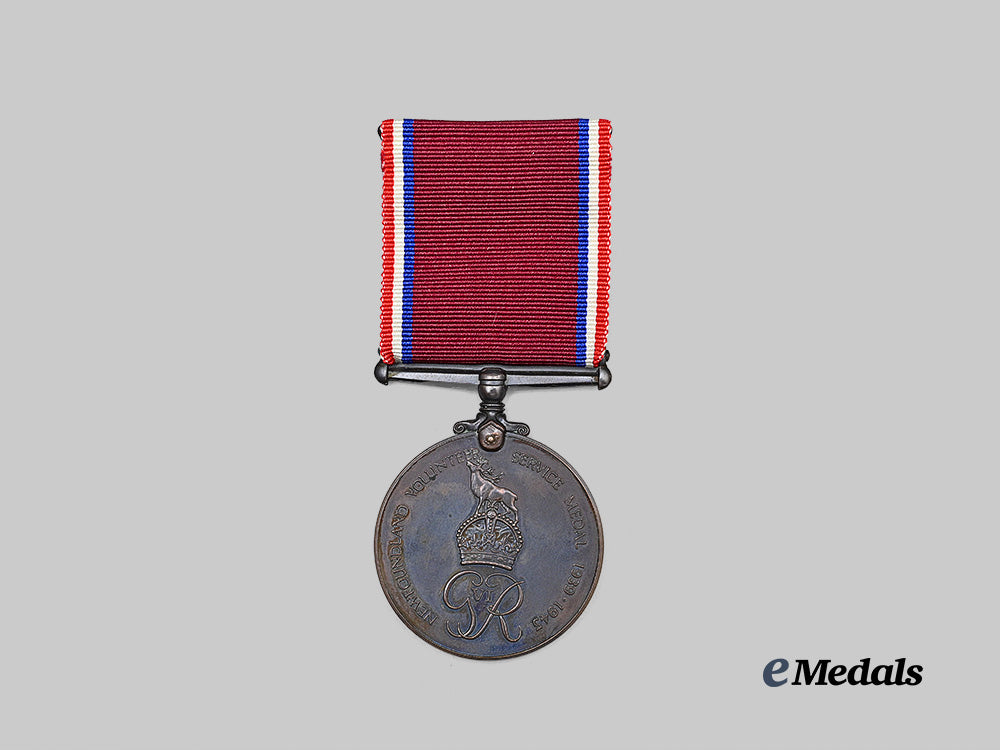 canada,_commonwealth._a_second_war_newfoundland_volunteer_service_medal_group_to_e._squires,_r_a_f_e_medals__c7697_11