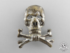 A Braunschweiger Totenkopf (Skull) Officer’s Cap Insignia For The Infantry Regiment Nr. 92 Or Hussars. 17