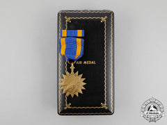 United States. An Air Medal, Cased