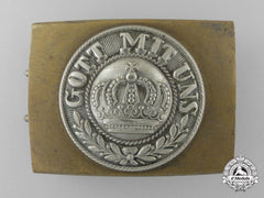 A German Imperial Army (Heer) Enlisted Man's Belt Buckle