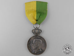 A 1945 Swedish Royal Patriotic Society Long Service Medal