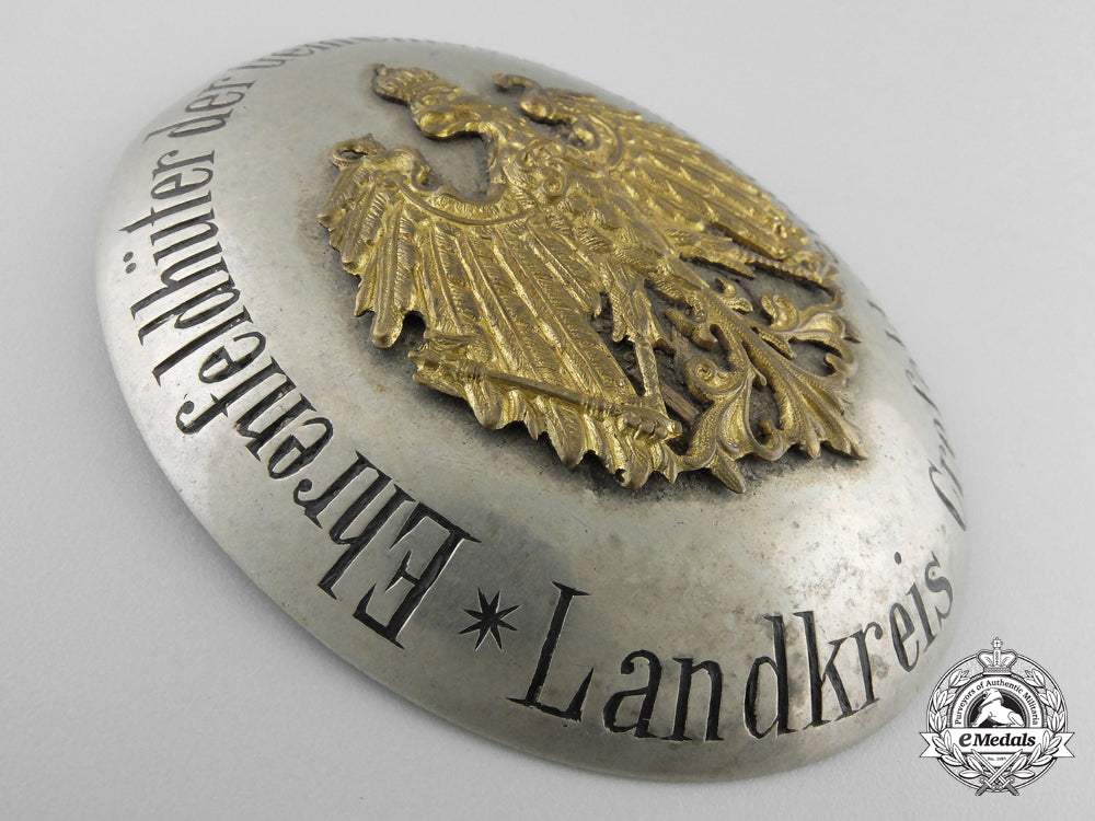 an_imperial_prussian_game_warden's_badge;_district_krefeld_m_231