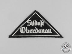A Mint And Unissued Hj “Südost Oberdonau” District Sleeve Insignia; Rzm Tagged