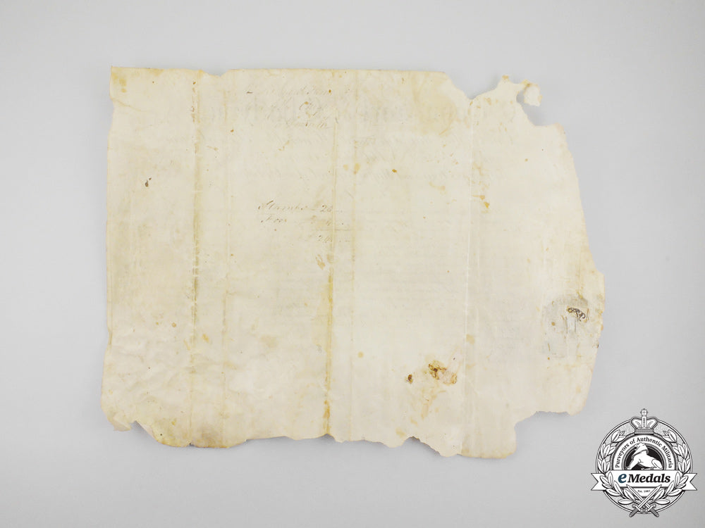 an1805_appointment_document_to_ordnance_storekeeper_at_quebec_city,_lower_canada_m_283_2