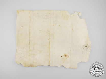 an1805_appointment_document_to_ordnance_storekeeper_at_quebec_city,_lower_canada_m_283_2
