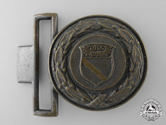 A Rheinland Fire Defence Service Officer's Belt Buckle