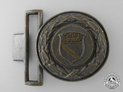 A Rheinland Fire Defence Service Officer's Belt Buckle