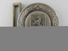 A Thüringen Fire Defence Service Officer's Belt Buckle