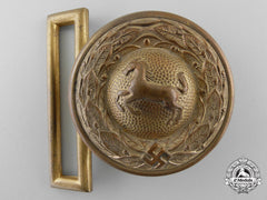 A Brunswick (Braunschweig) Fire Defence Service Officer's Belt Buckle