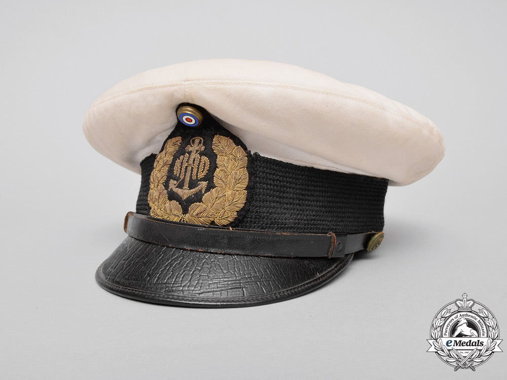 a_scarce_second_war_croatian_navy_officer’s_visor_cap;_published_example_m_408
