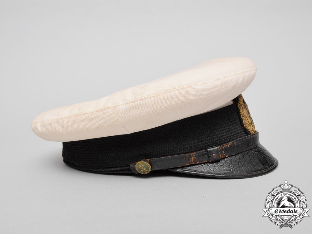 a_scarce_second_war_croatian_navy_officer’s_visor_cap;_published_example_m_410_1