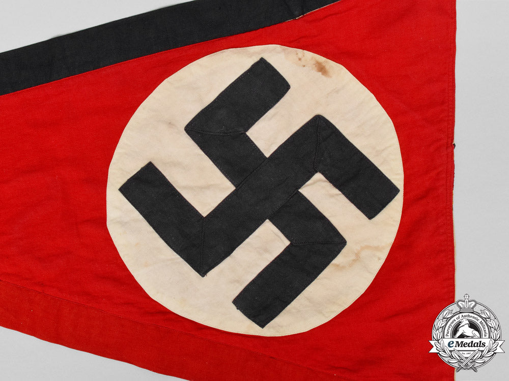 a_ortsgruppenleiter_wesel_german_veteran’s_association_flag/_wimpel_m_428