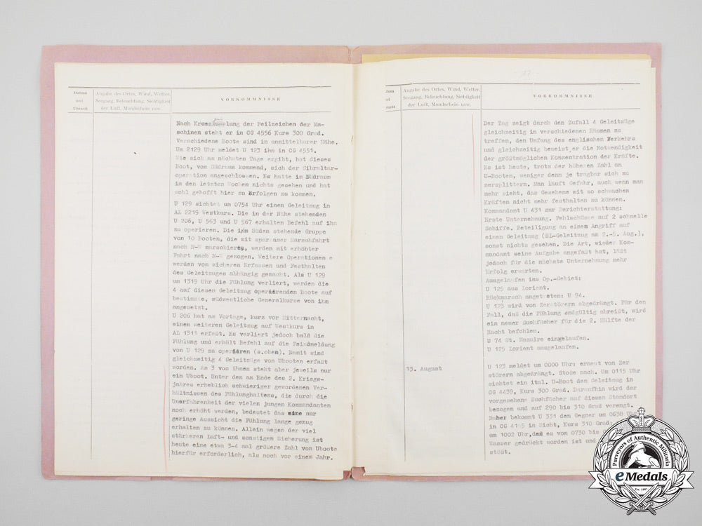 a_dönitz_signed_official_war_diary_of_the_commander_of_u-_boats_for_august1941_m_467_1