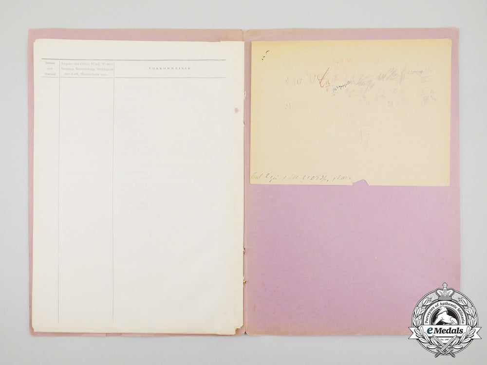 a_dönitz_signed_official_war_diary_of_the_commander_of_u-_boats_for_august1941_m_470_1