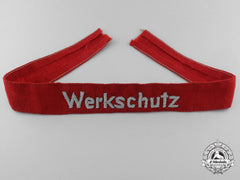 A Factory Protection Police Officer's Werkschutz Cufftitle