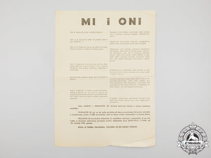 a_second_war_period_croatian_leaflet_inviting_partisans_to_surrender_m_493