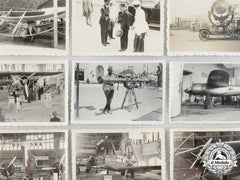 13 Private Photos Of Peter Ii Of Yugoslavia Visiting An Air Base, C. 1935