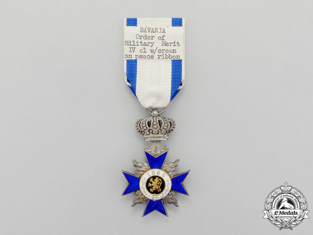 bavaria._a_bavarian_order_of_military_merit;_fourth_class_with_crown_and_peacetime_ribbon_by_j._leser_m_575_1_1