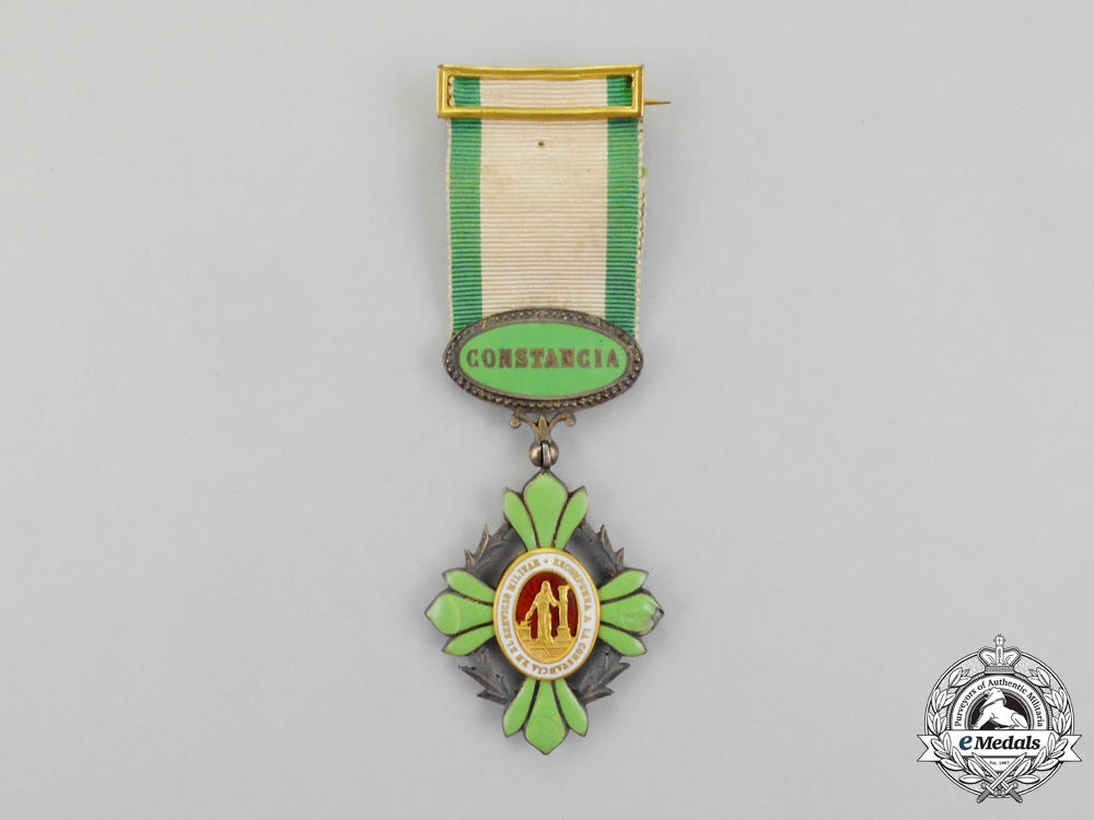 mexico._a_mexican_military_long_service_cross(_aka_military_constancy_cross),_officer's_cross_for_twenty-_five_years'_service,_type_i_for_the_army_m_667_1