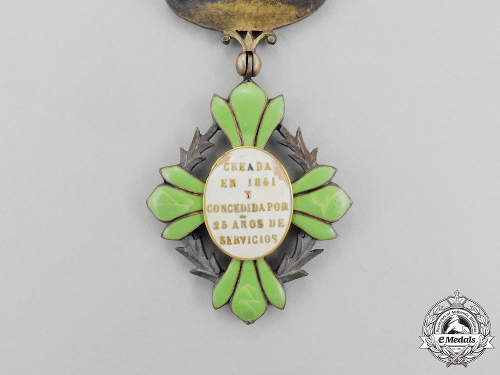 mexico._a_mexican_military_long_service_cross(_aka_military_constancy_cross),_officer's_cross_for_twenty-_five_years'_service,_type_i_for_the_army_m_669_1