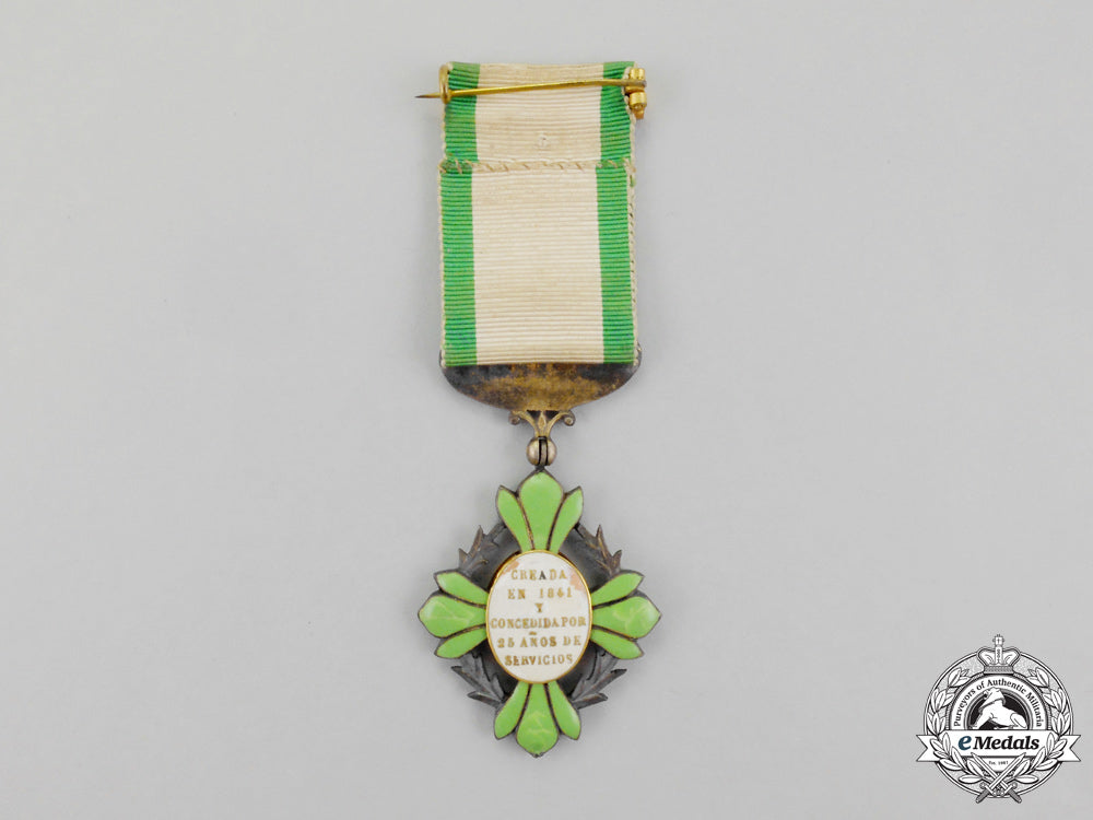 mexico._a_mexican_military_long_service_cross(_aka_military_constancy_cross),_officer's_cross_for_twenty-_five_years'_service,_type_i_for_the_army_m_670_1