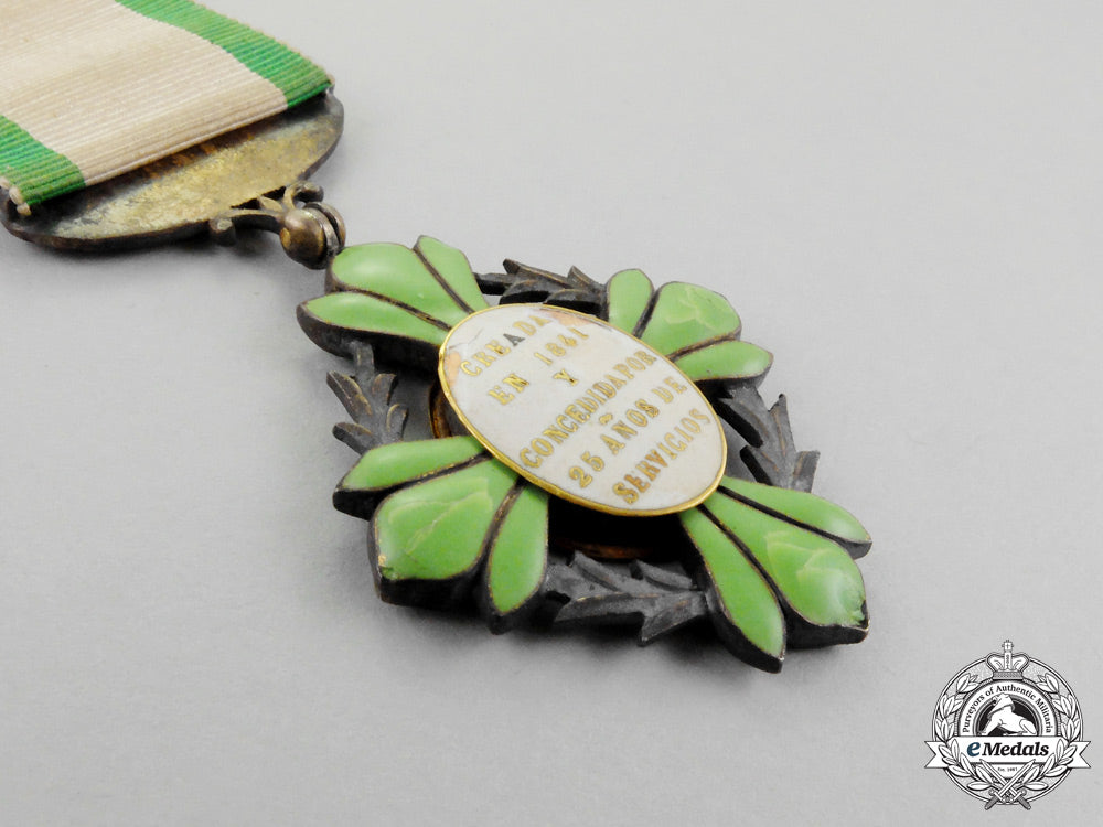 mexico._a_mexican_military_long_service_cross(_aka_military_constancy_cross),_officer's_cross_for_twenty-_five_years'_service,_type_i_for_the_army_m_672_1